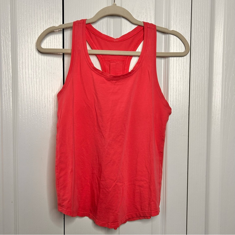 Lululemon Women’s Pink Racerback Tank Top‎ Size Small Lightweight Running Gym